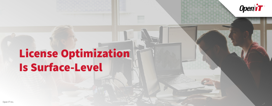 team collaborating in a modern office with multiple monitors, illustrating open it’s software asset management solutions and license management tools. highlights how organizations can optimize license usage, cut costs, and improve compliance through advanced software asset tracking.