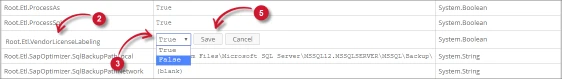 Figure 1. Analysis Server Administration: Vendor License Labeling