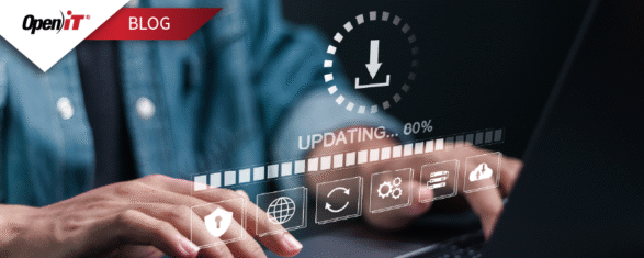 Open iT professional managing software updates to streamline license renewal and software license management for better operational efficiency.