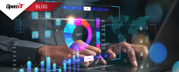 Open iT dashboard showing federal software spending insights with interactive charts and analytics highlighting GSA schedule planning, audit readiness, enterprise licensing, and SAMOSA Act compliance.