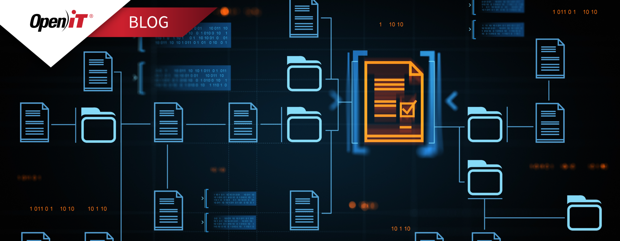Digital workflow diagram showing concurrent license usage and shared software licenses with usage reporting and license usage patterns tracked by Open iT.