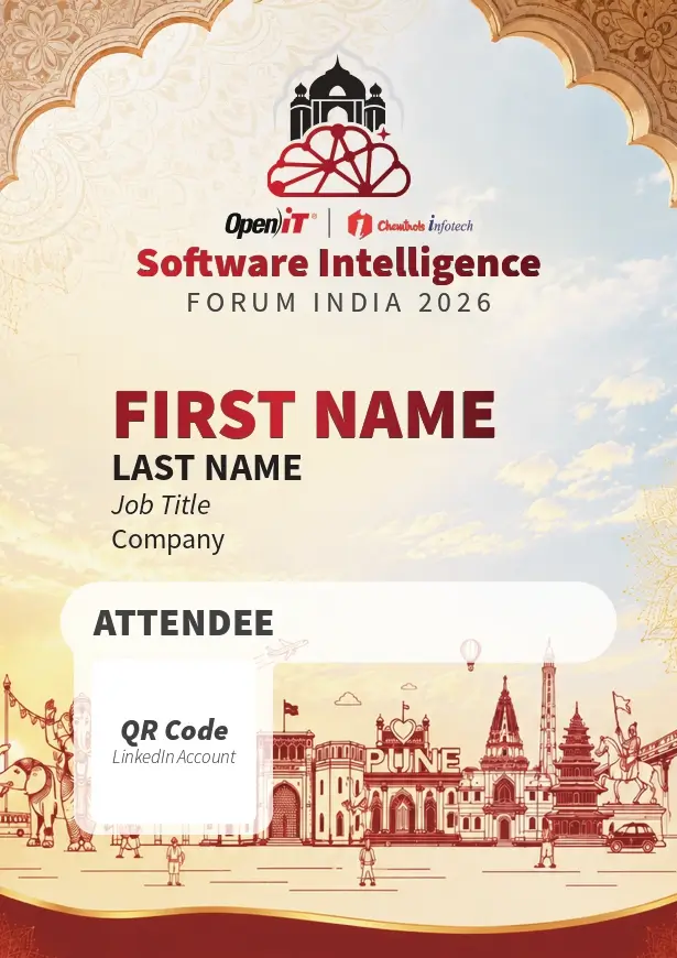 SIF India attendee badge preview